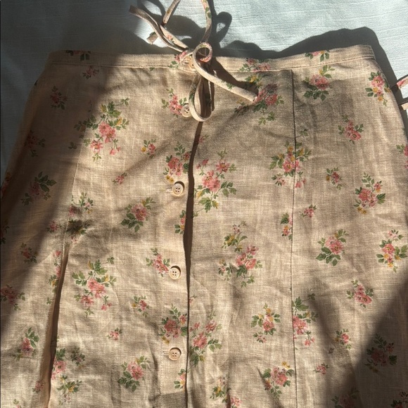 Reformation linen floral set sizer 4 zimmermann style - Picture 7 of 9